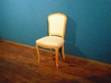 3422+ SEDIA Brianzola stile ’700 c/ schien. imb. in bianco